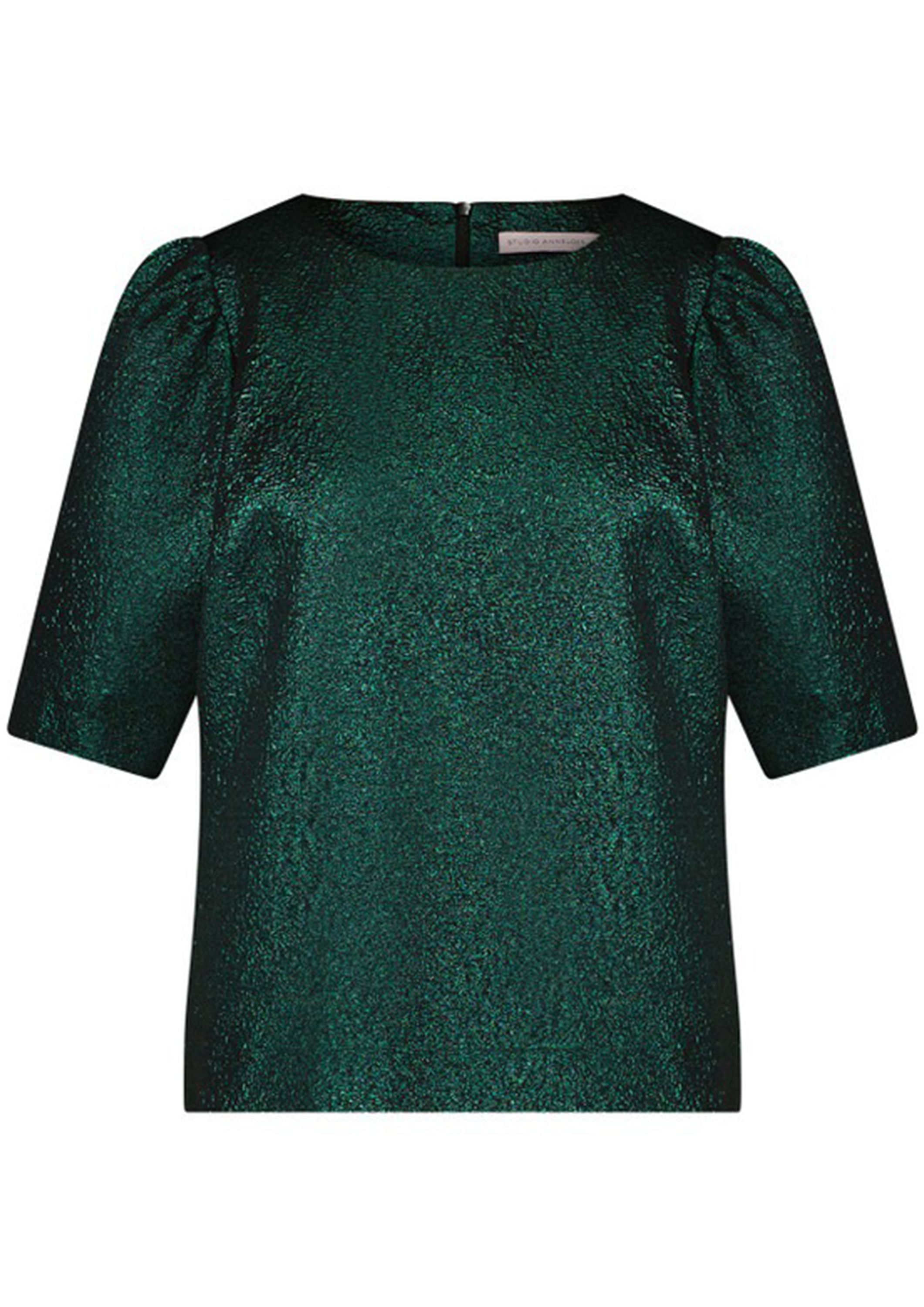 STUDIO ANNELOES BLOUSE KORTE MOUW