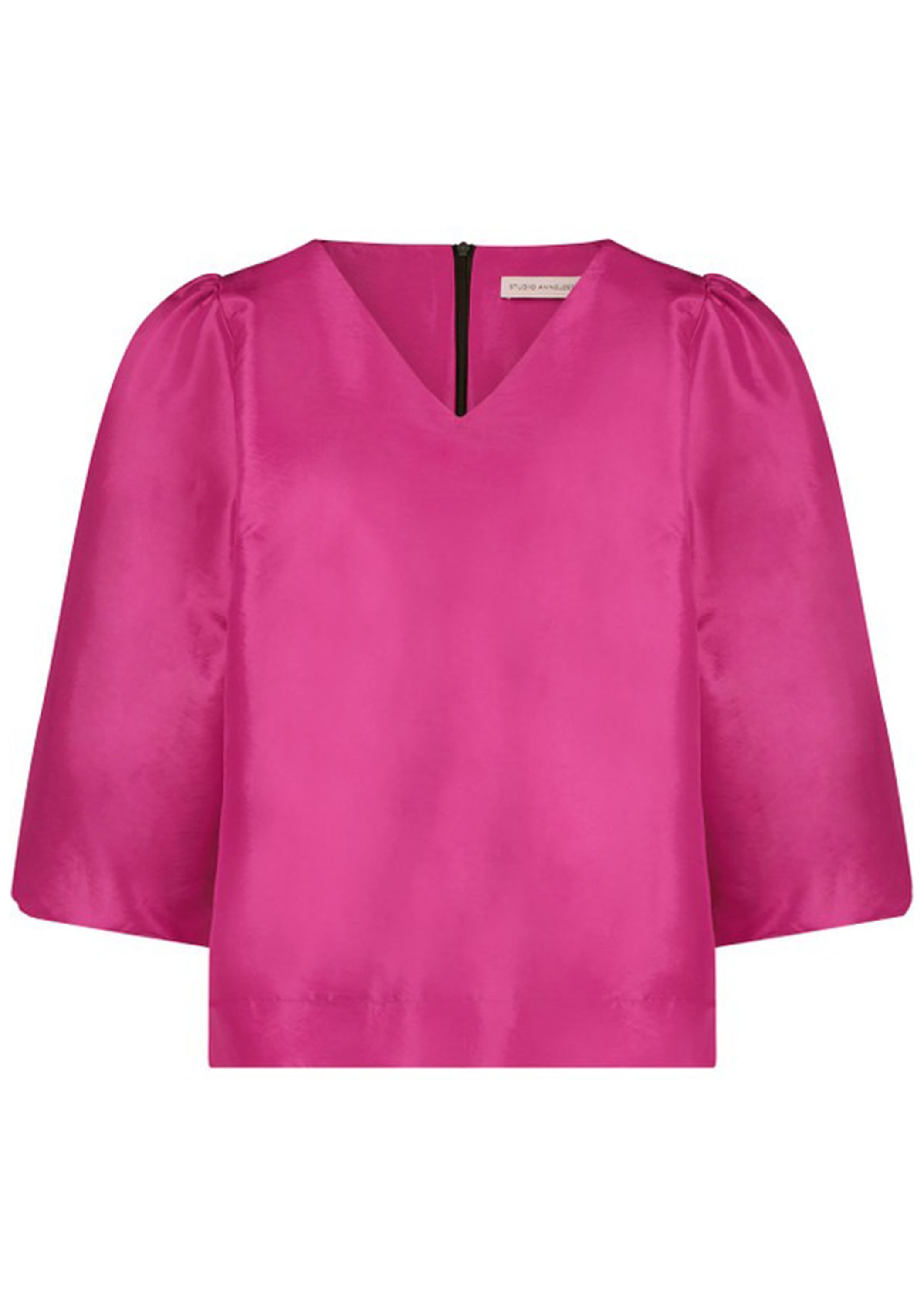 STUDIO ANNELOES BLOUSE KORTE MOUW