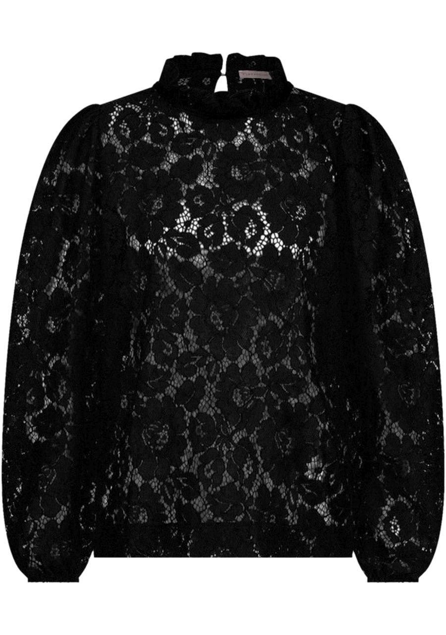 STUDIO ANNELOES BLOUSE LANGE MOUW