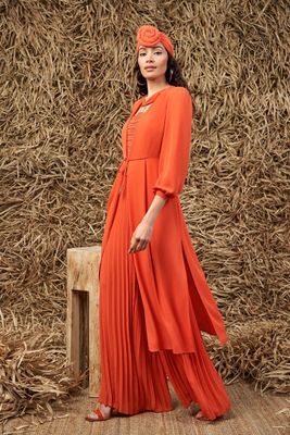 Sonia Pena Belted Jumpsuit Royal Blue 21260031