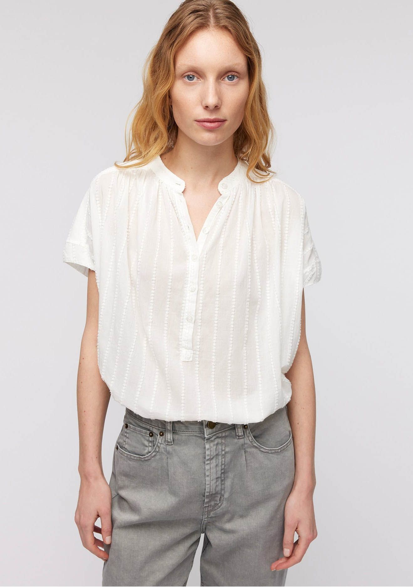 KNIT-TED BLOUSE