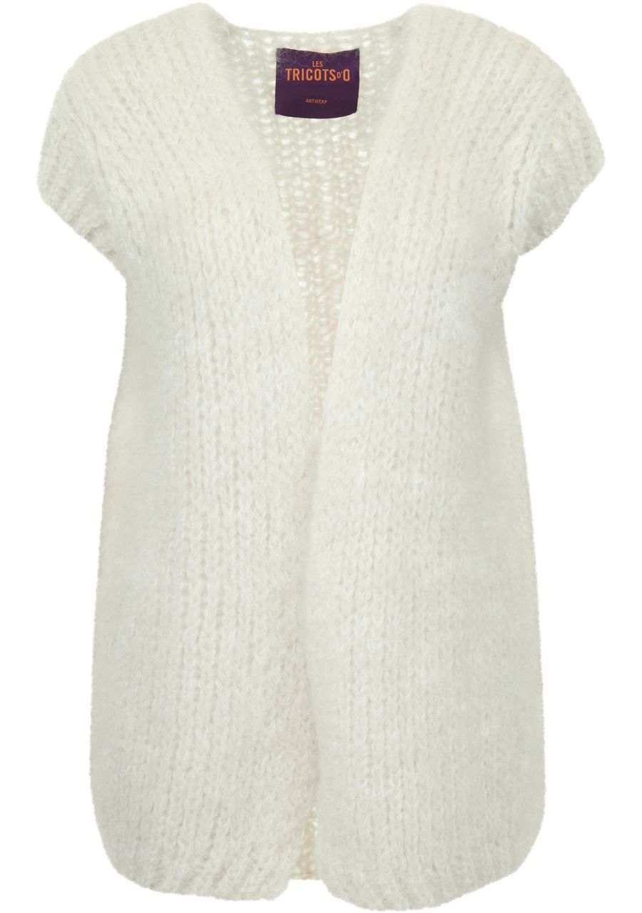 LES TRICOTS D'O ANTWERP KORTE VEST