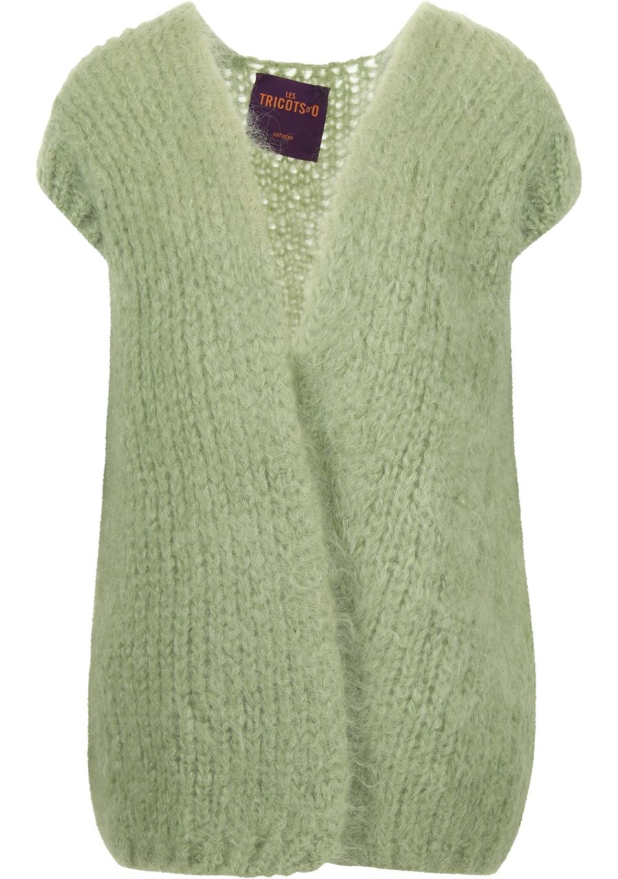 LES TRICOTS D'O ANTWERP KORTE VEST