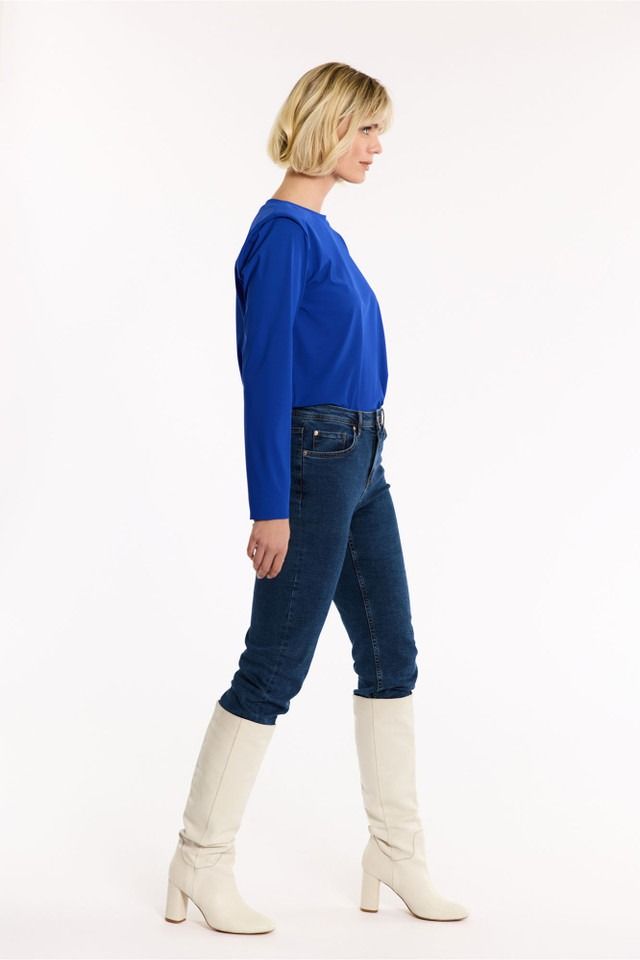 STUDIO ANNELOES SHIRT LANGE MOUWE