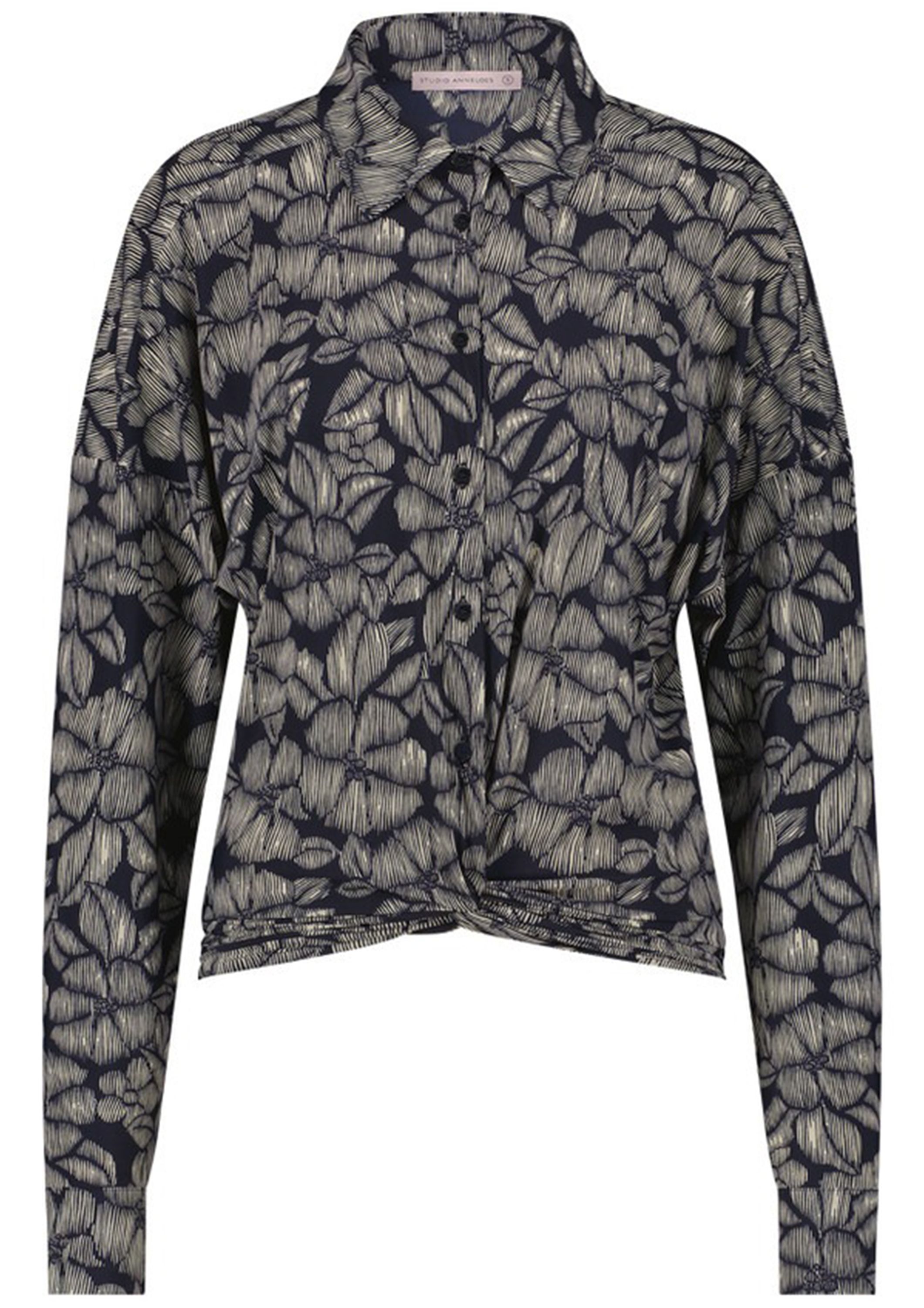 STUDIO ANNELOES BLOUSE LANGE MOUW