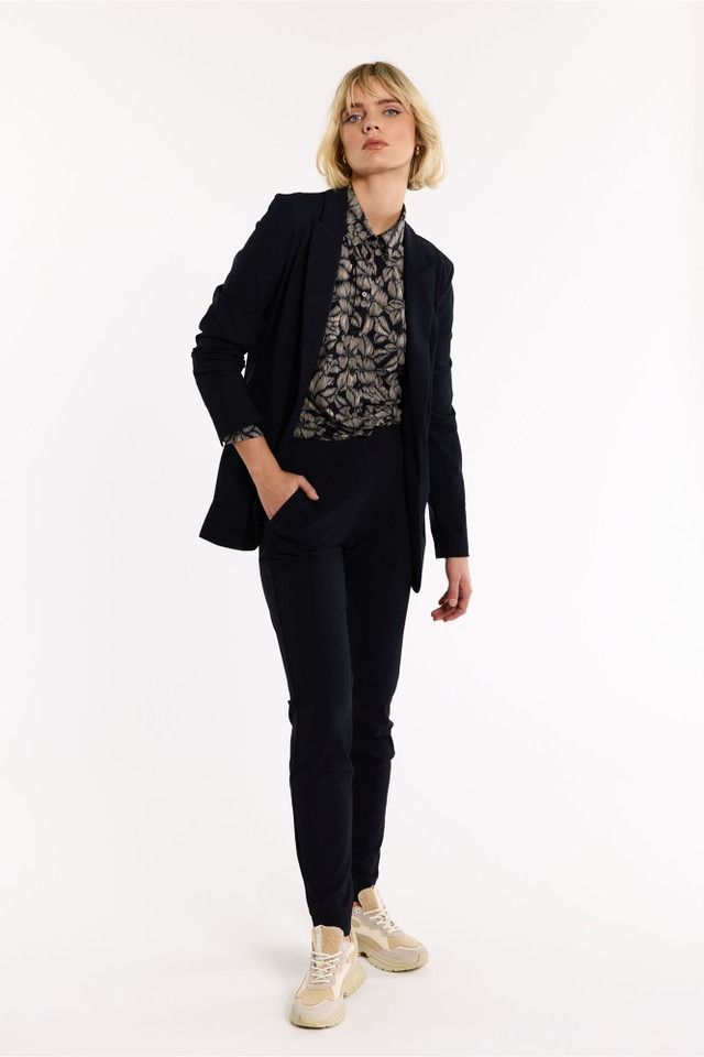 STUDIO ANNELOES BLOUSE LANGE MOUW