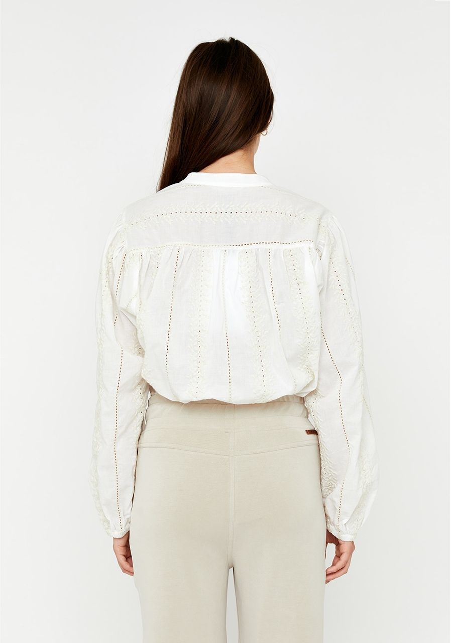 MOSCOW BLOUSE 3/4 MOUW