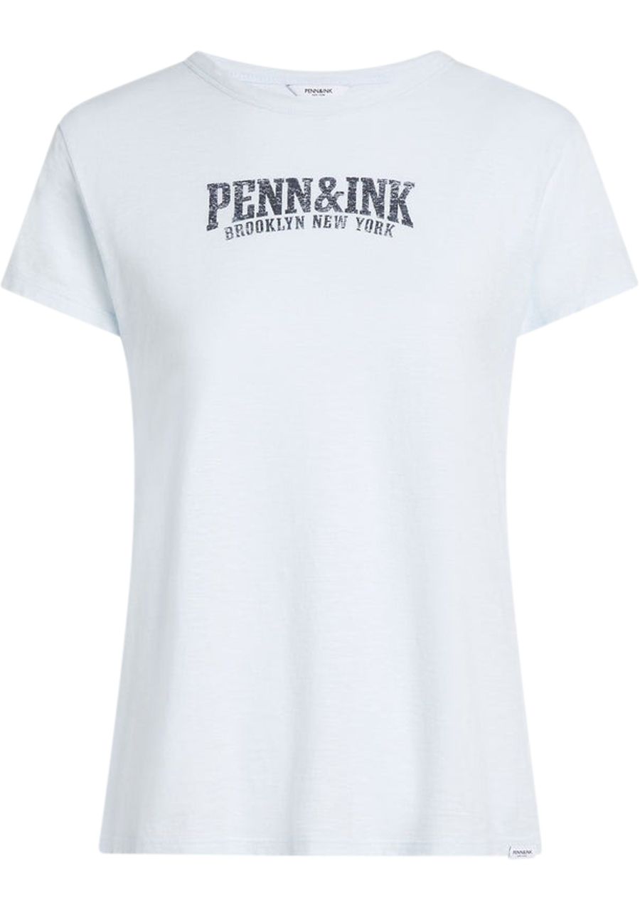 PENN & INK SHIRT MET KORTE MOUW