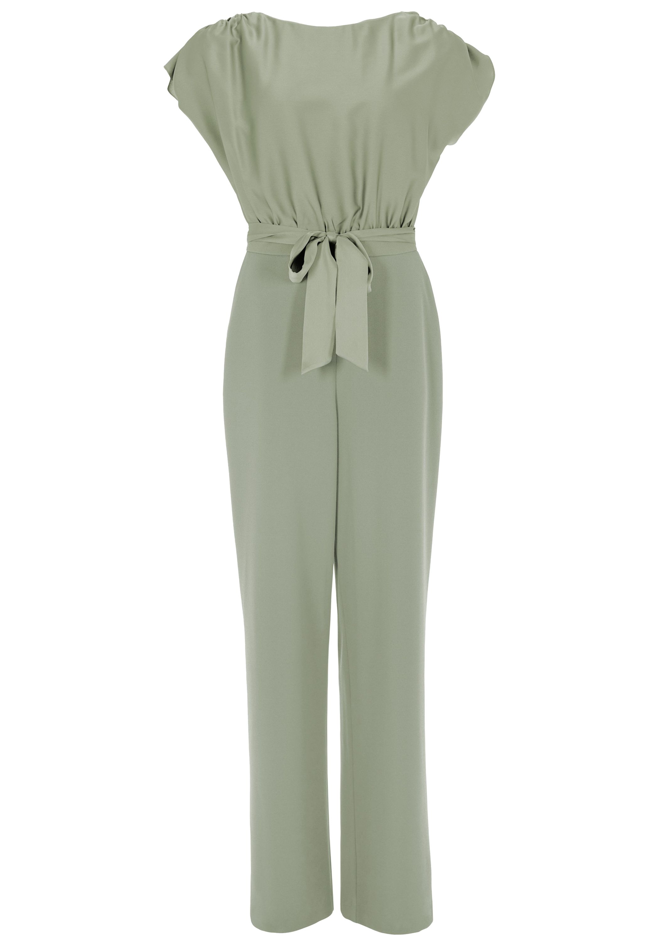 Large swing ruffle jumpsuit