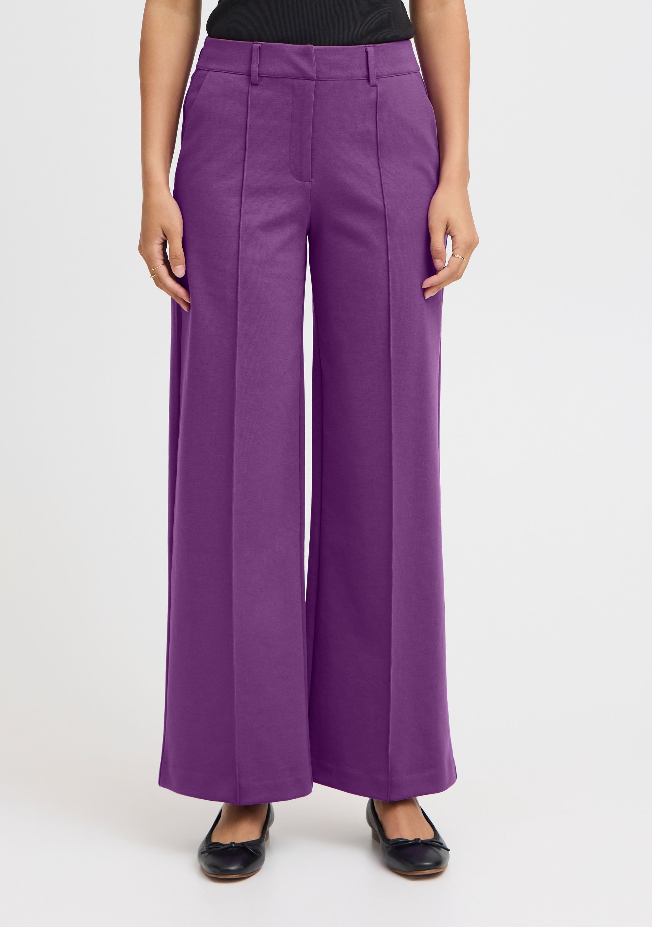 ICHI WIJDE PANTALON