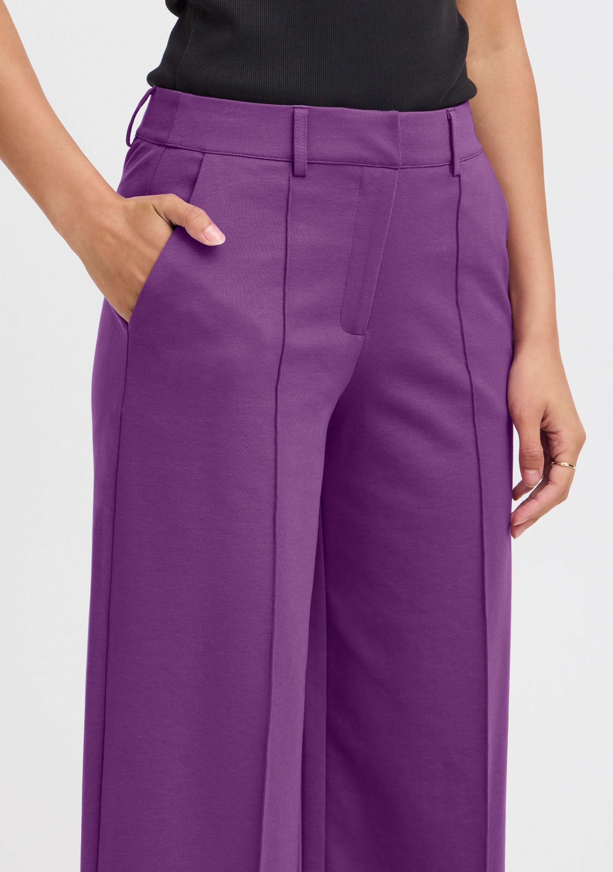 ICHI WIJDE PANTALON