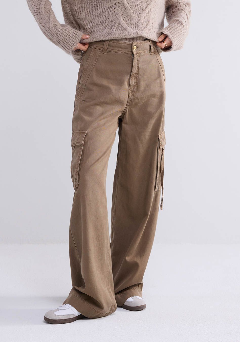 SUMMUM WIJDE PANTALON