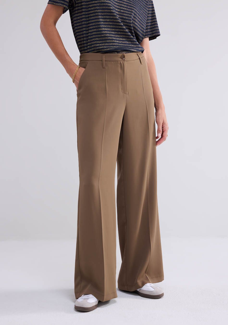 SUMMUM WIJDE PANTALON