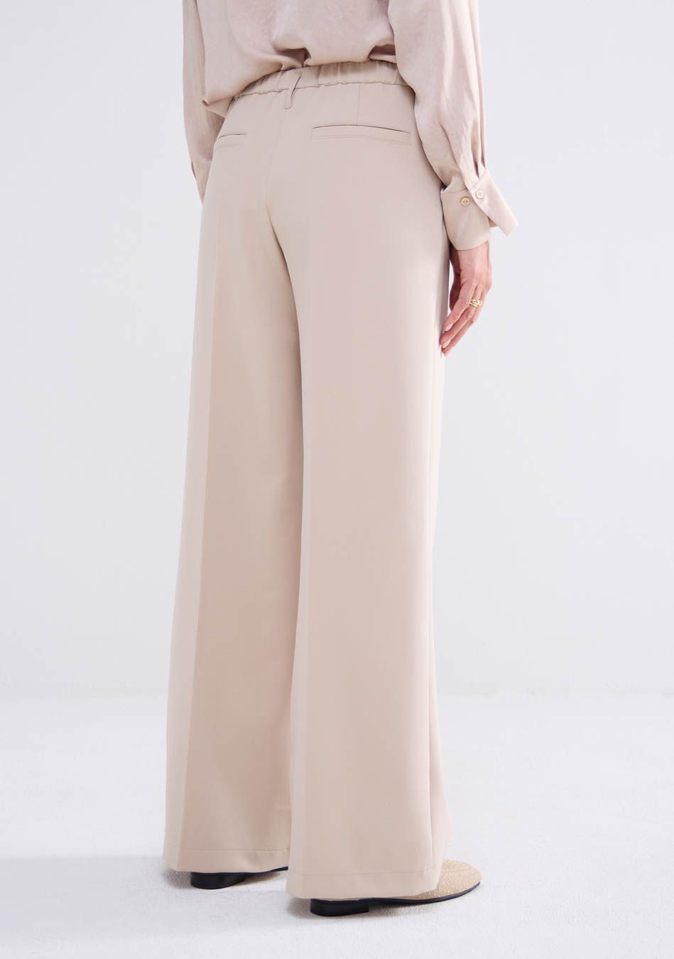 SUMMUM WIJDE PANTALON