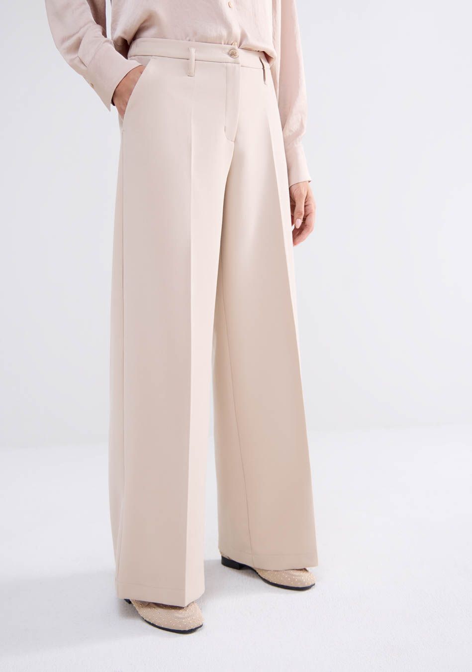 SUMMUM WIJDE PANTALON