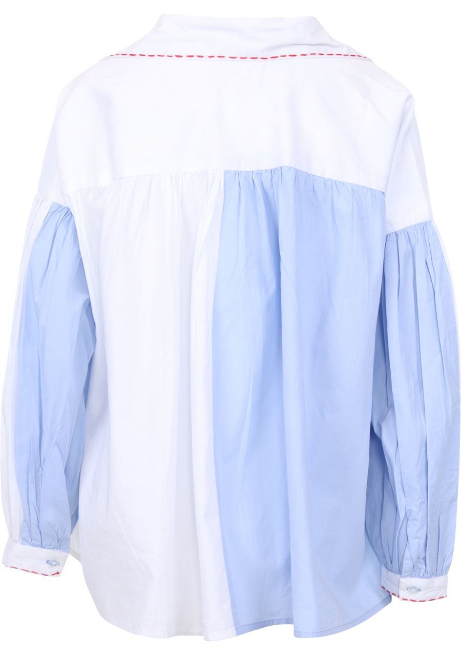 TURQUOISE BY DAAN BLOUSE