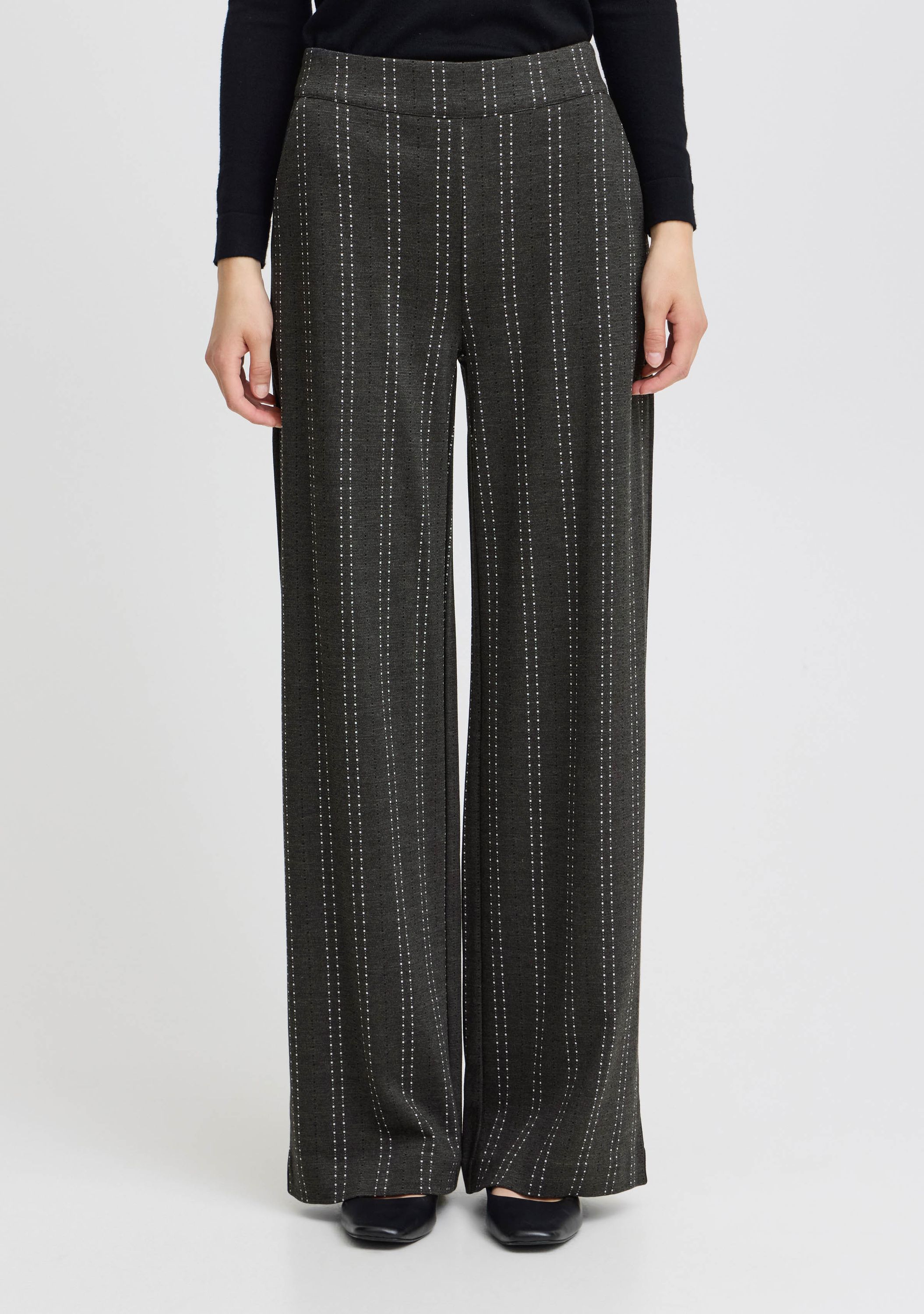 ICHI WIJDE PANTALON