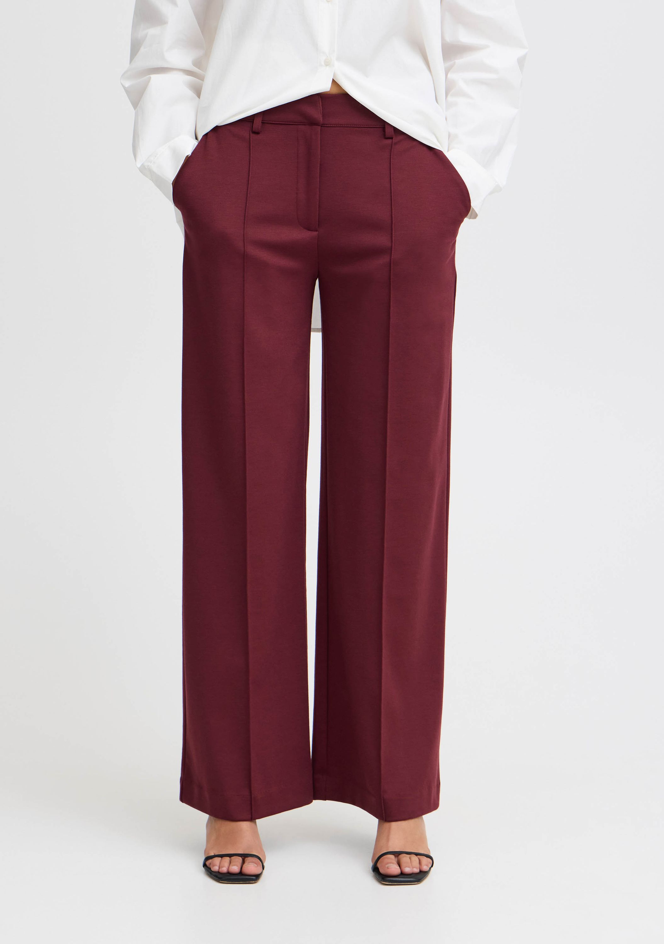 ICHI WIJDE PANTALON