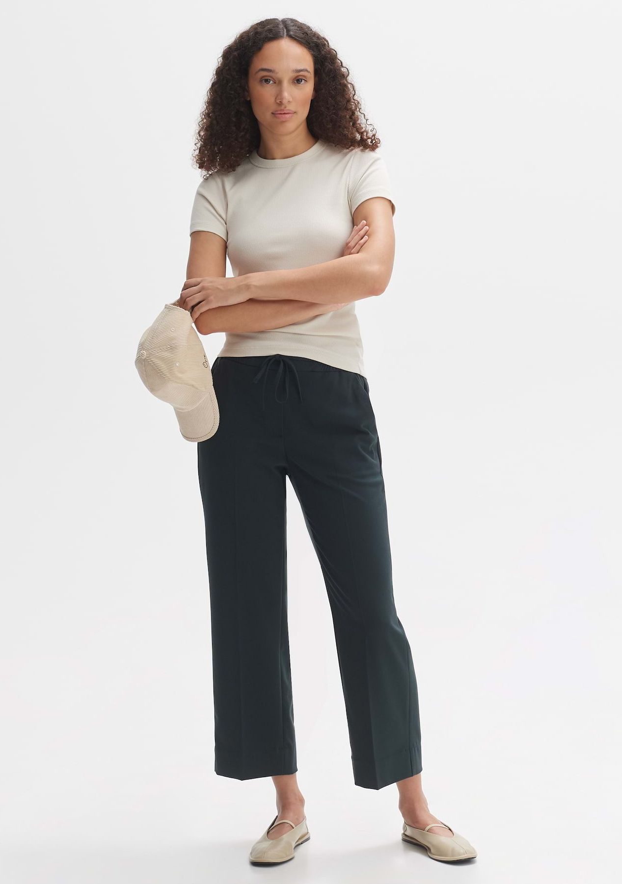 OPUS WIJDE PANTALON