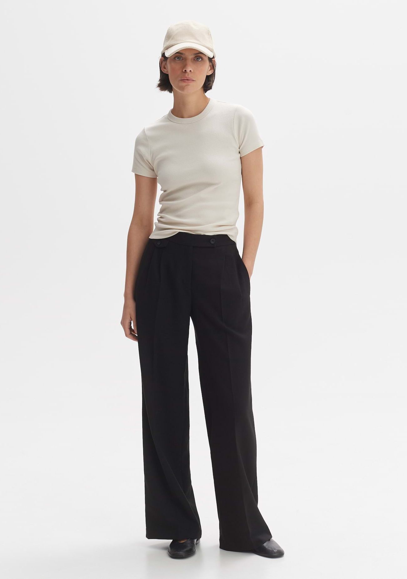 OPUS WIJDE PANTALON