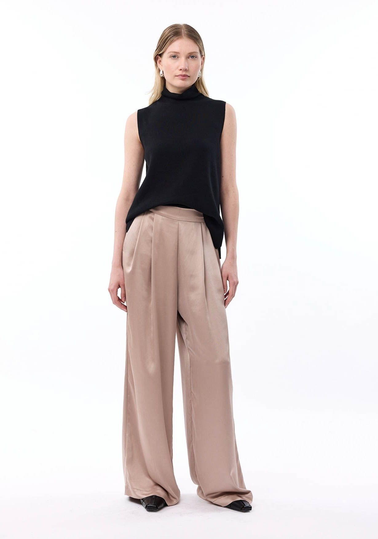 KNIT-TED WIJDE PANTALON