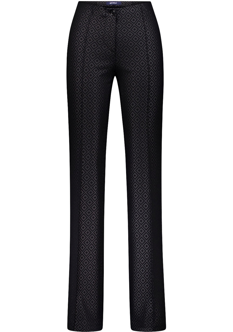 Pantalon Femme Gardeur Style 'Shape' - Taille 42/L - Noir - 53% Coton - Occasion TB état