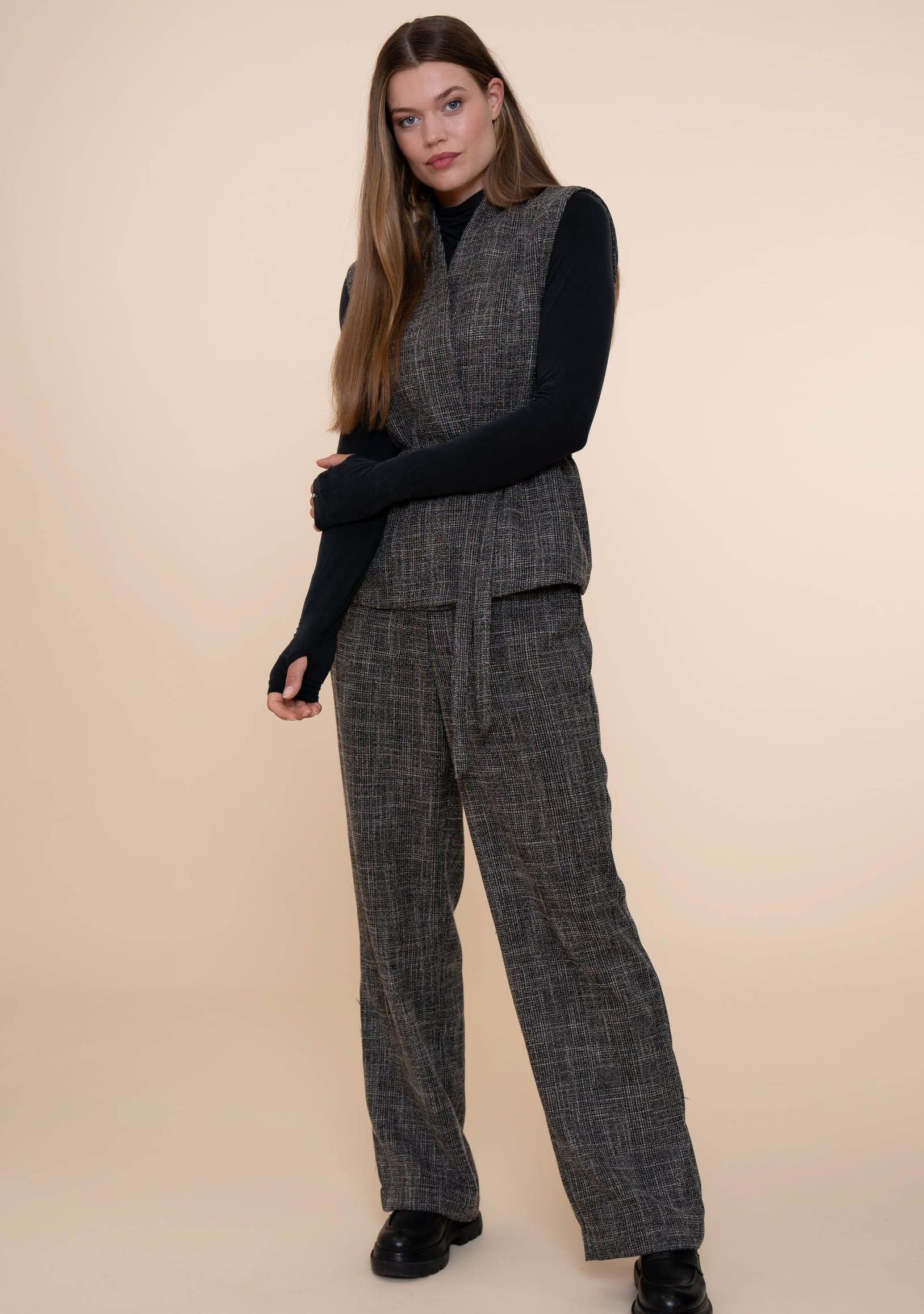 SIMPLE WIJDE PANTALON