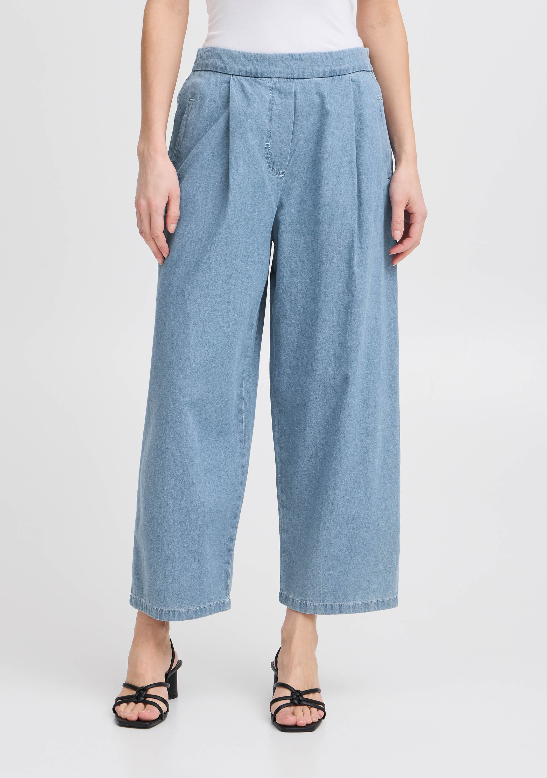 ICHI WIJDE PANTALON