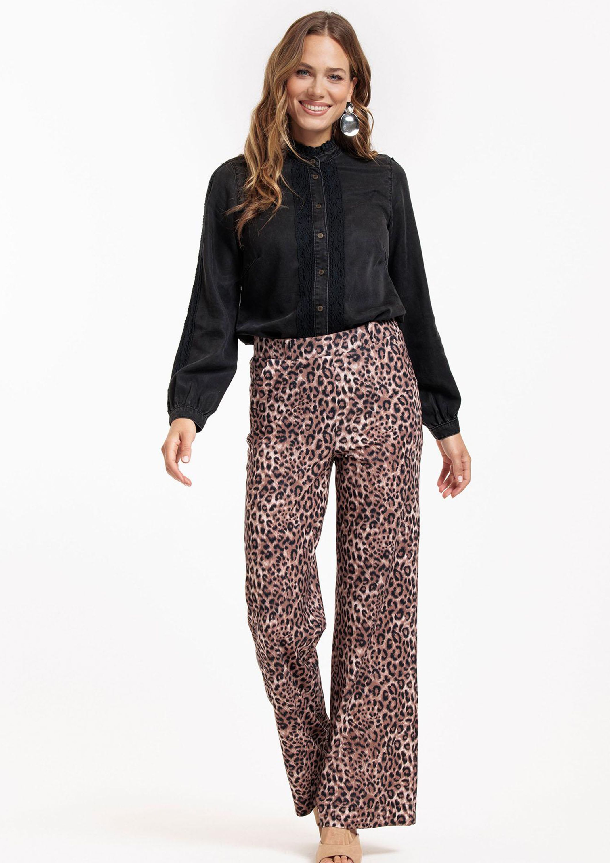 STUDIO ANNELOES WIJDE PANTALON