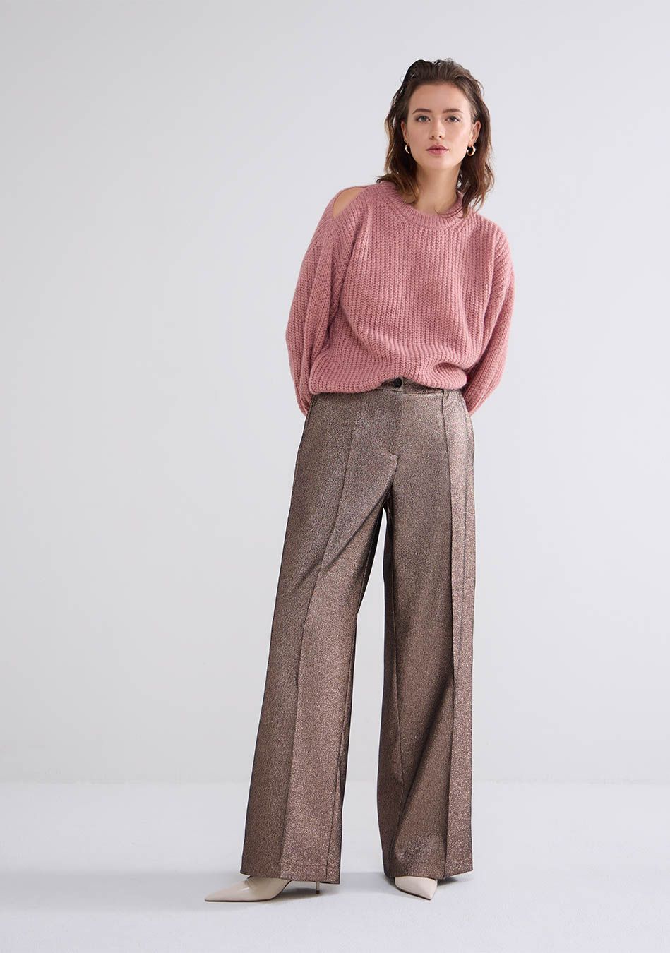 SUMMUM WIJDE PANTALON