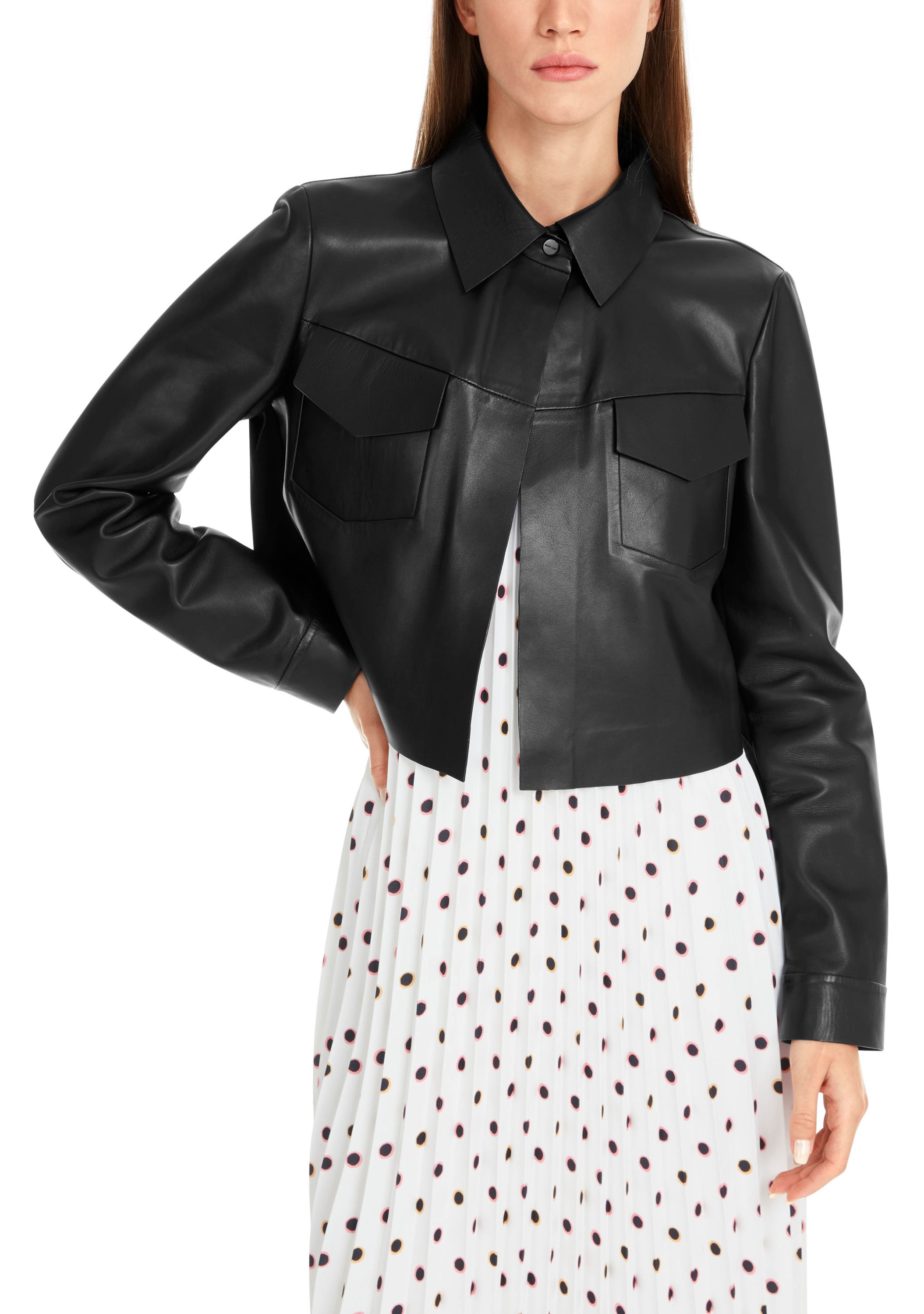 MARC CAIN LEER/SUEDE JACK MARC CAIN LEER/SUEDE JACK