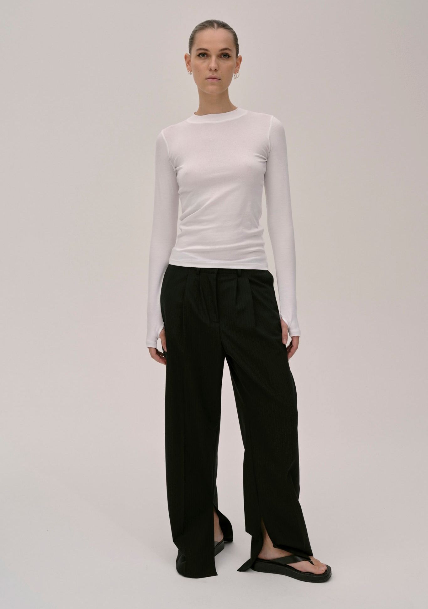 HERSKIND WIJDE PANTALON