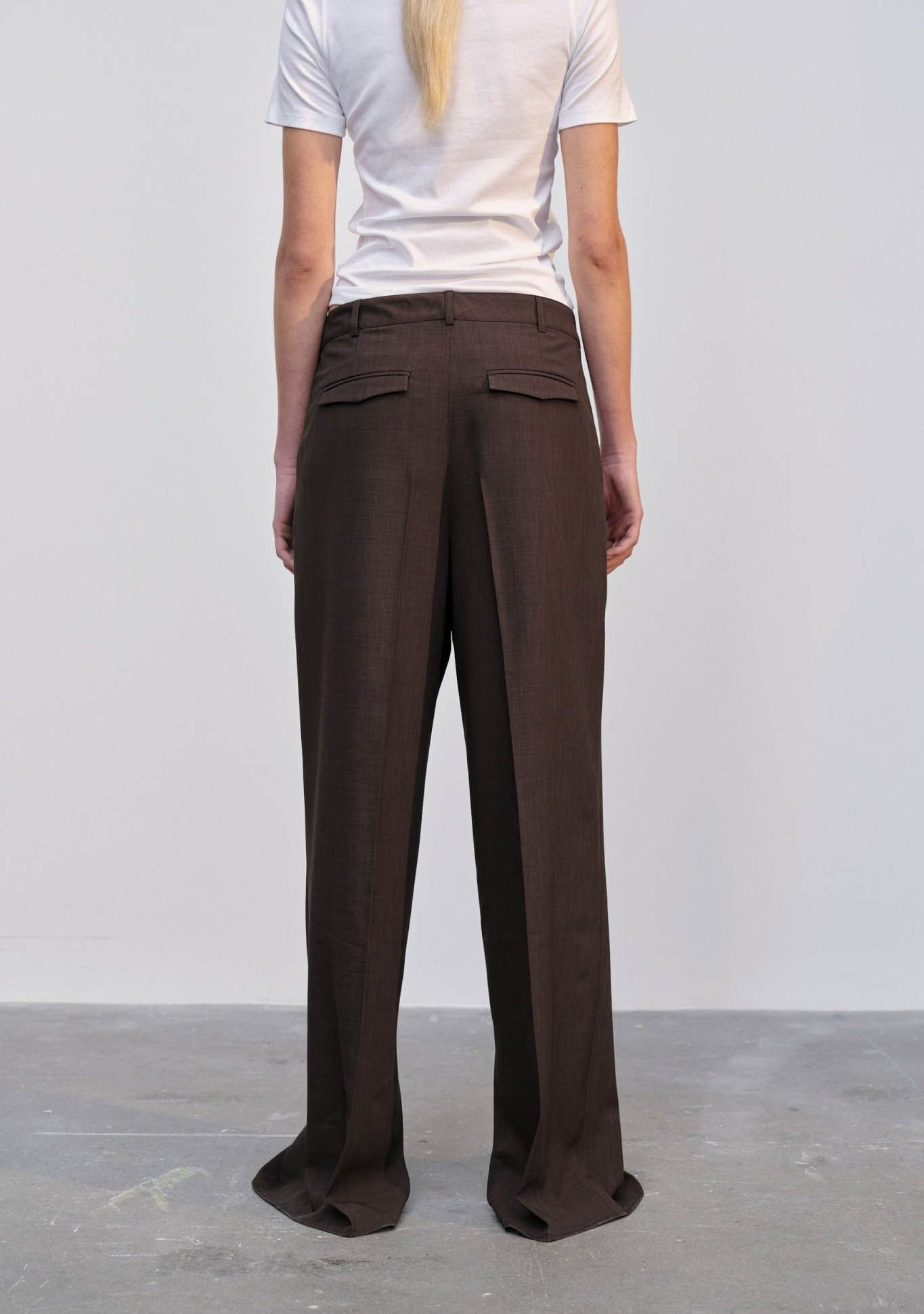 HERSKIND WIJDE PANTALON