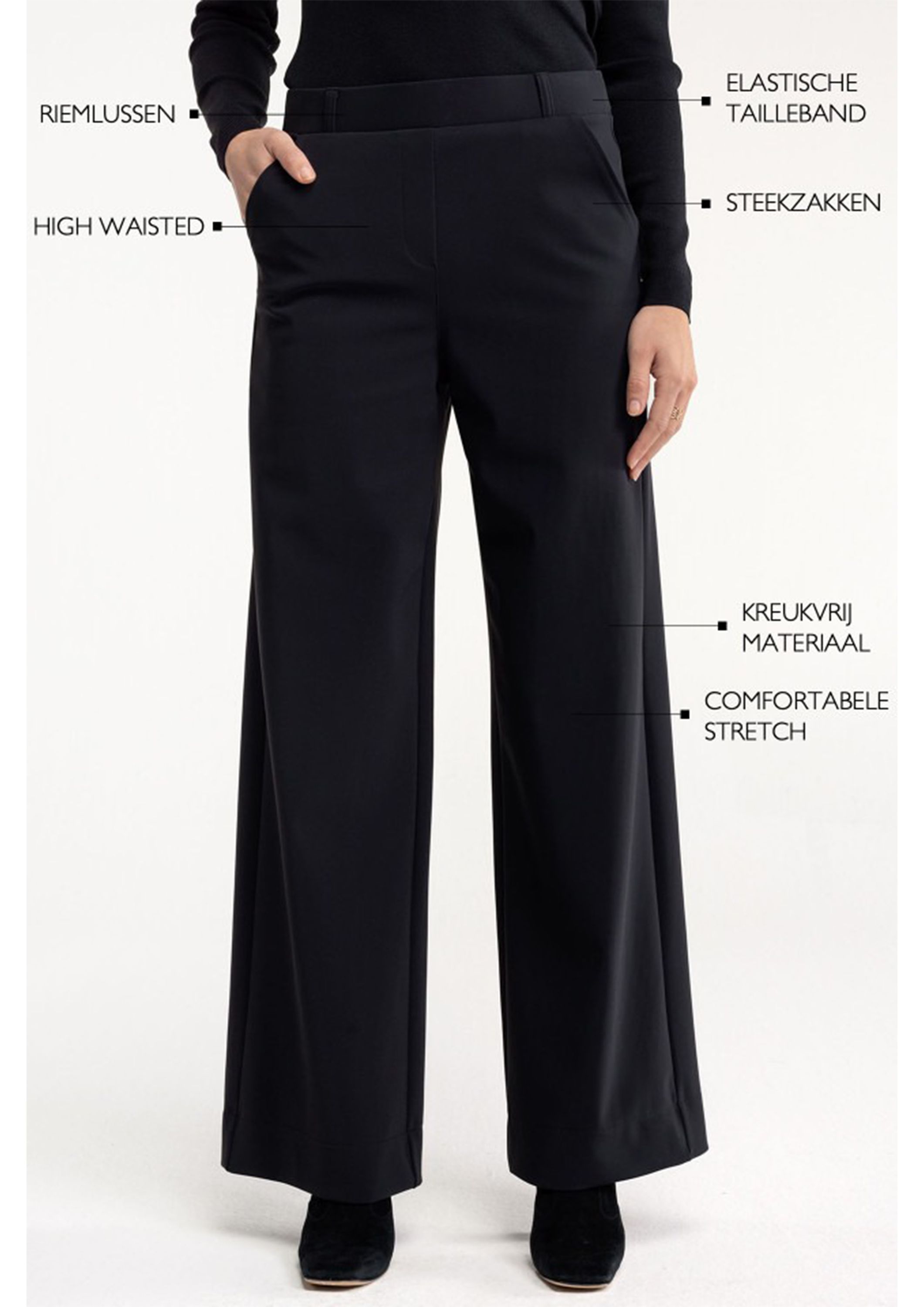 STUDIO ANNELOES WIJDE PANTALON STUDIO ANNELOES WIJDE PANTALON