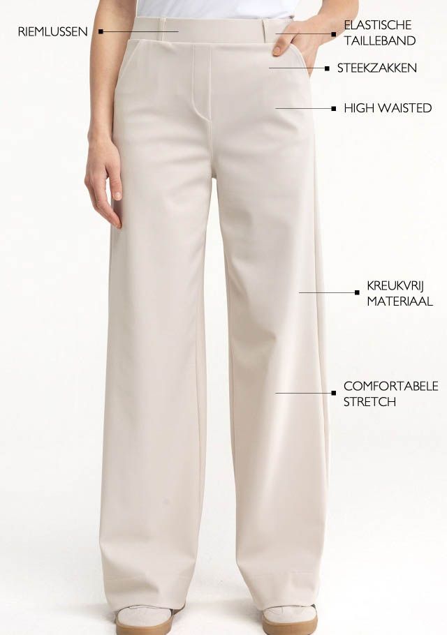 STUDIO ANNELOES WIJDE PANTALON STUDIO ANNELOES WIJDE PANTALON