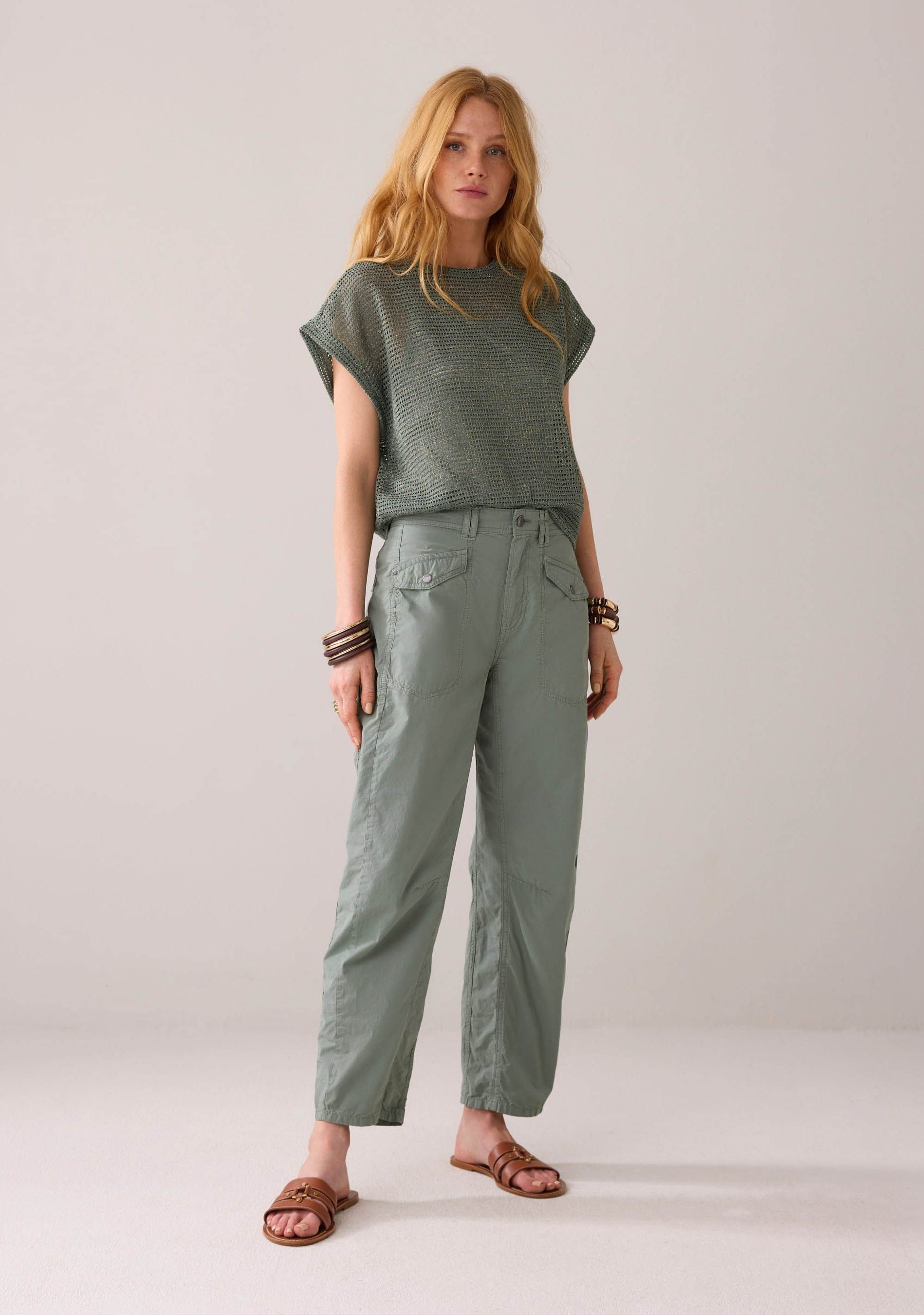 SUMMUM WIJDE PANTALON