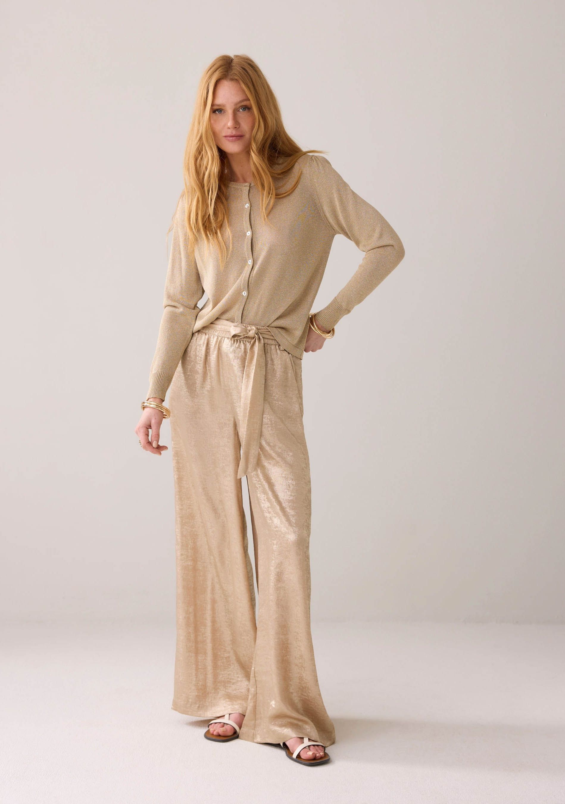 SUMMUM WIJDE PANTALON