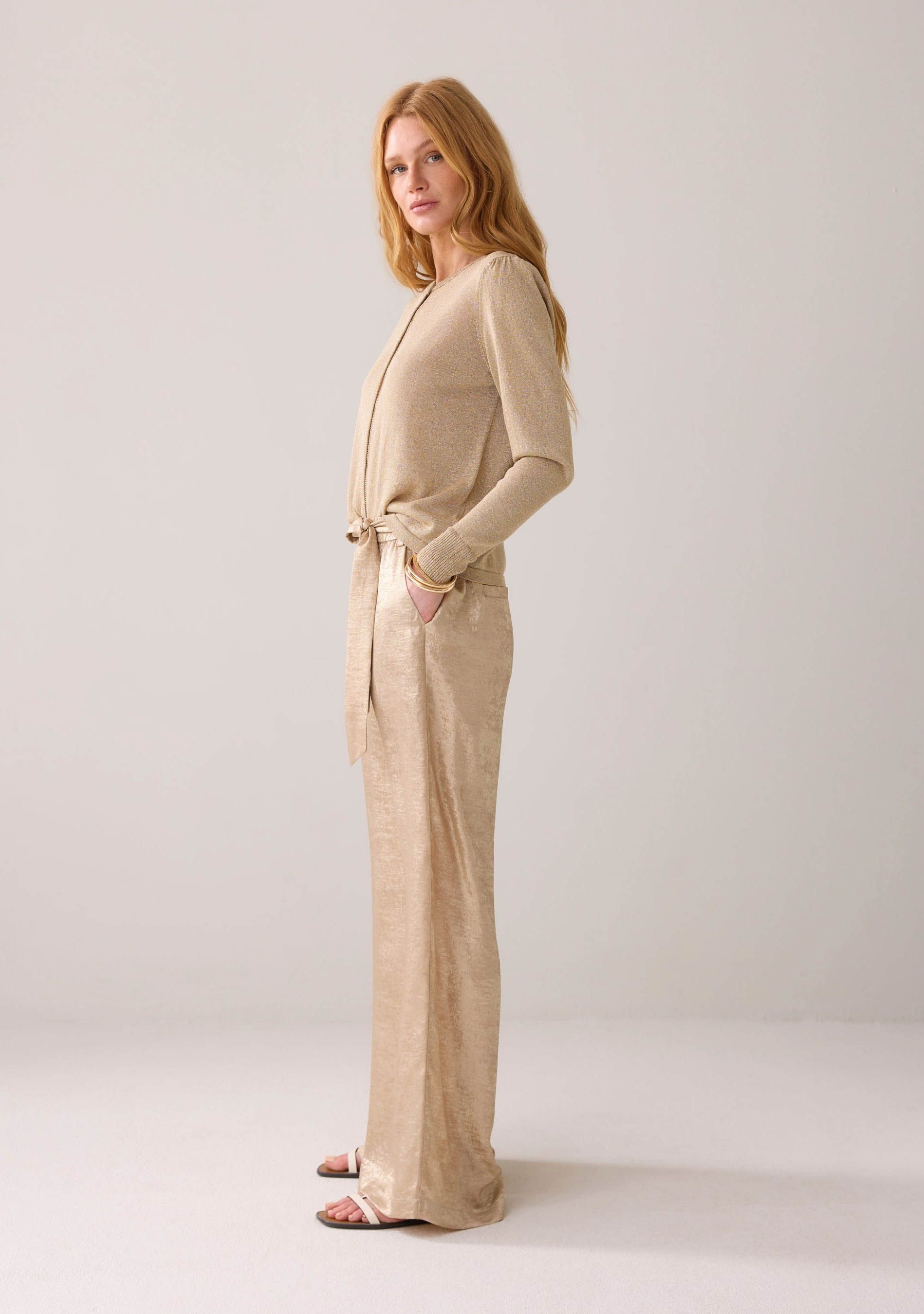 SUMMUM WIJDE PANTALON