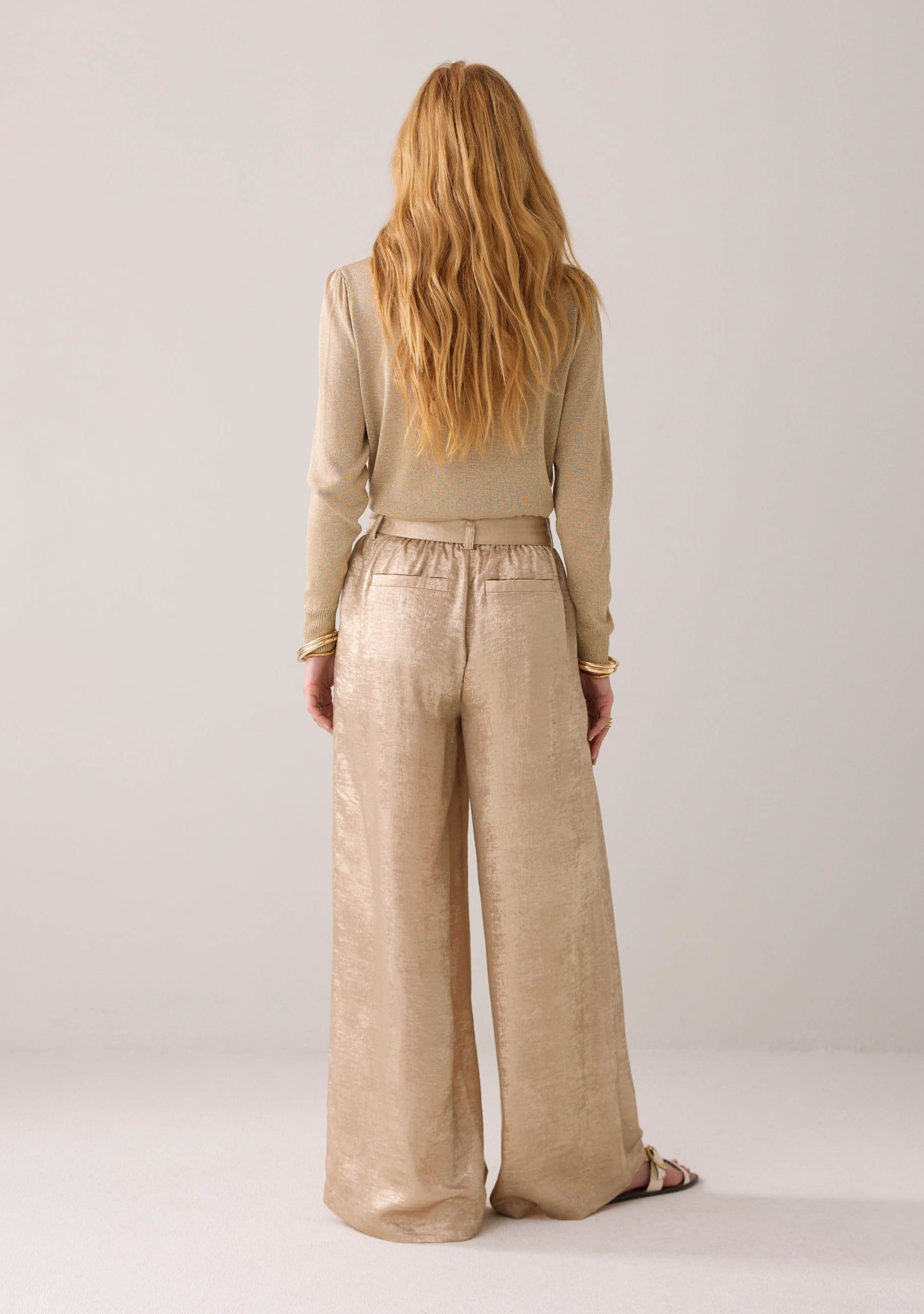 SUMMUM WIJDE PANTALON