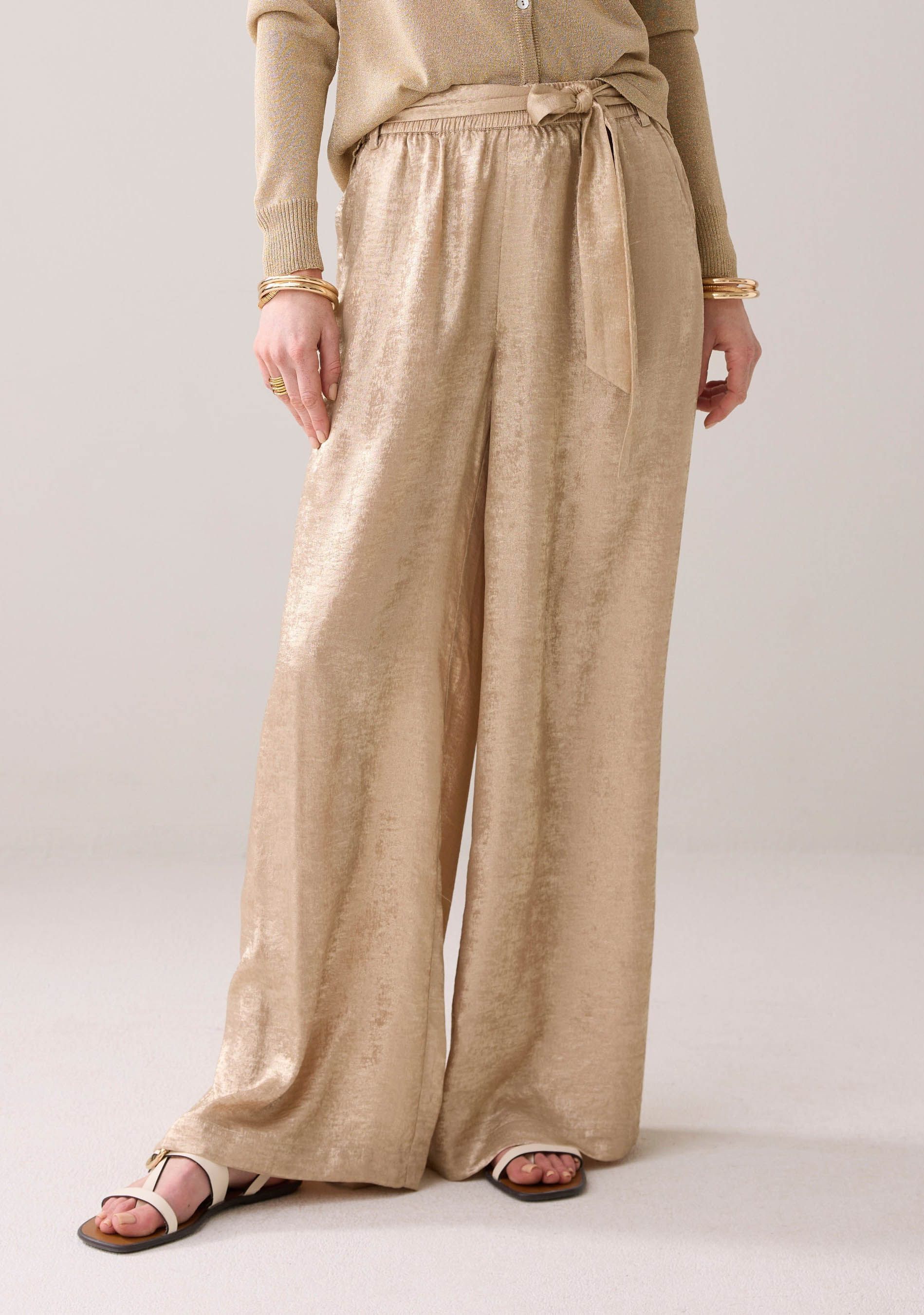 SUMMUM WIJDE PANTALON