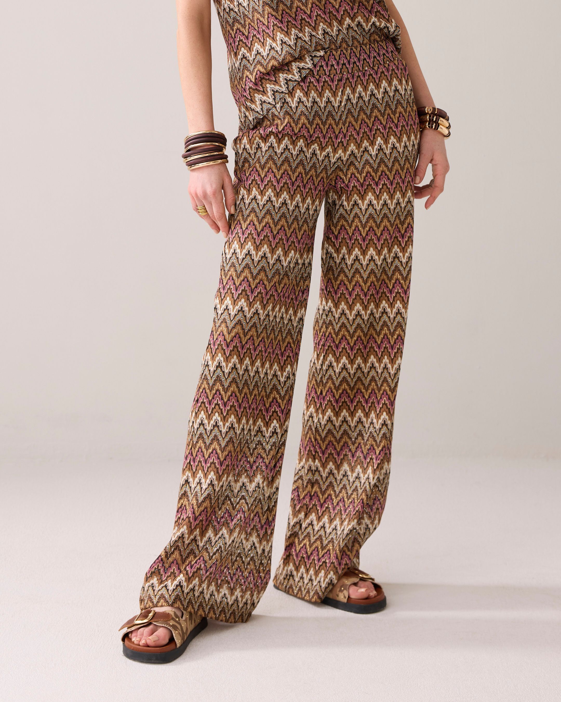 SUMMUM WIJDE PANTALON