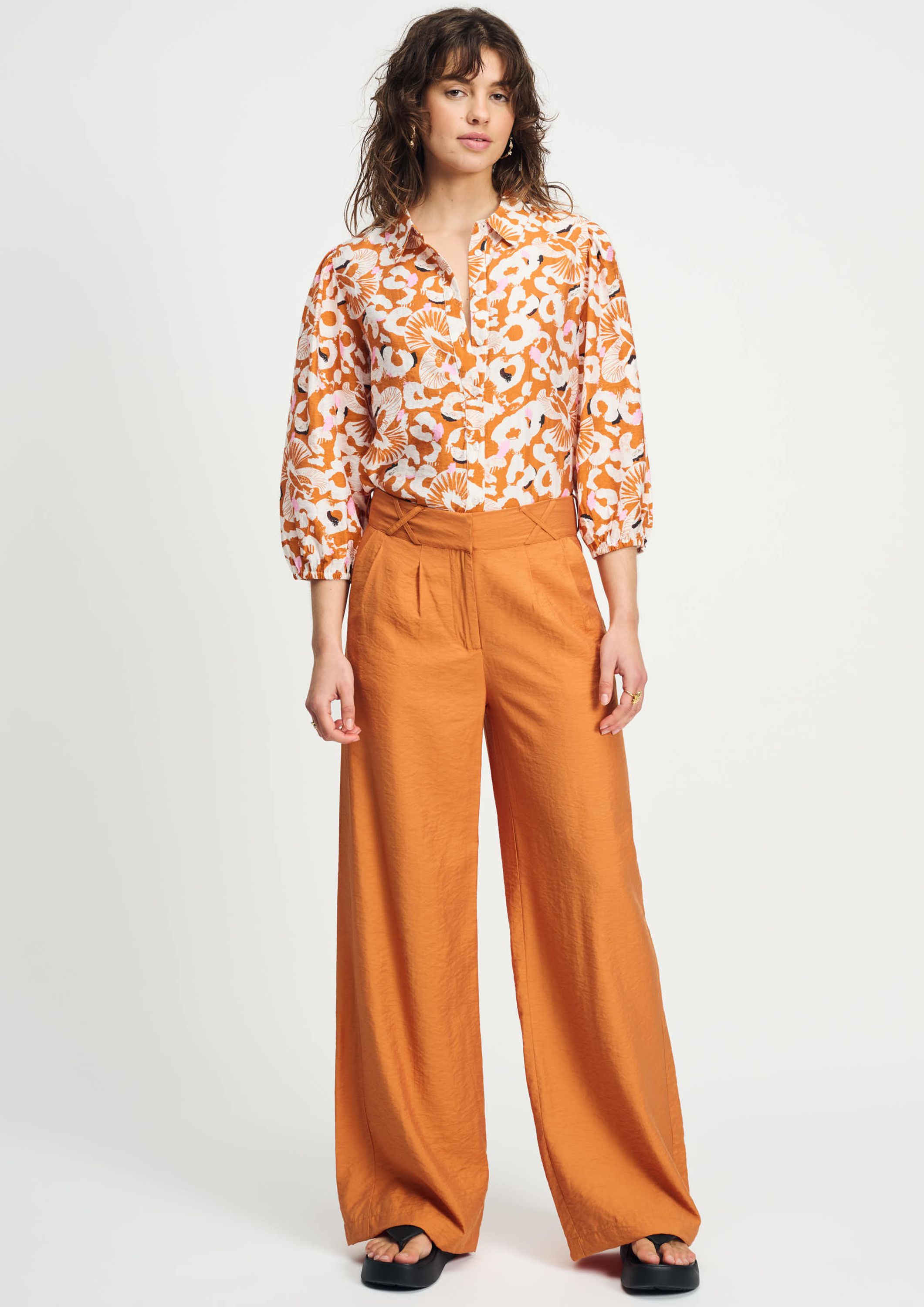 POM AMSTERDAM WIJDE PANTALON