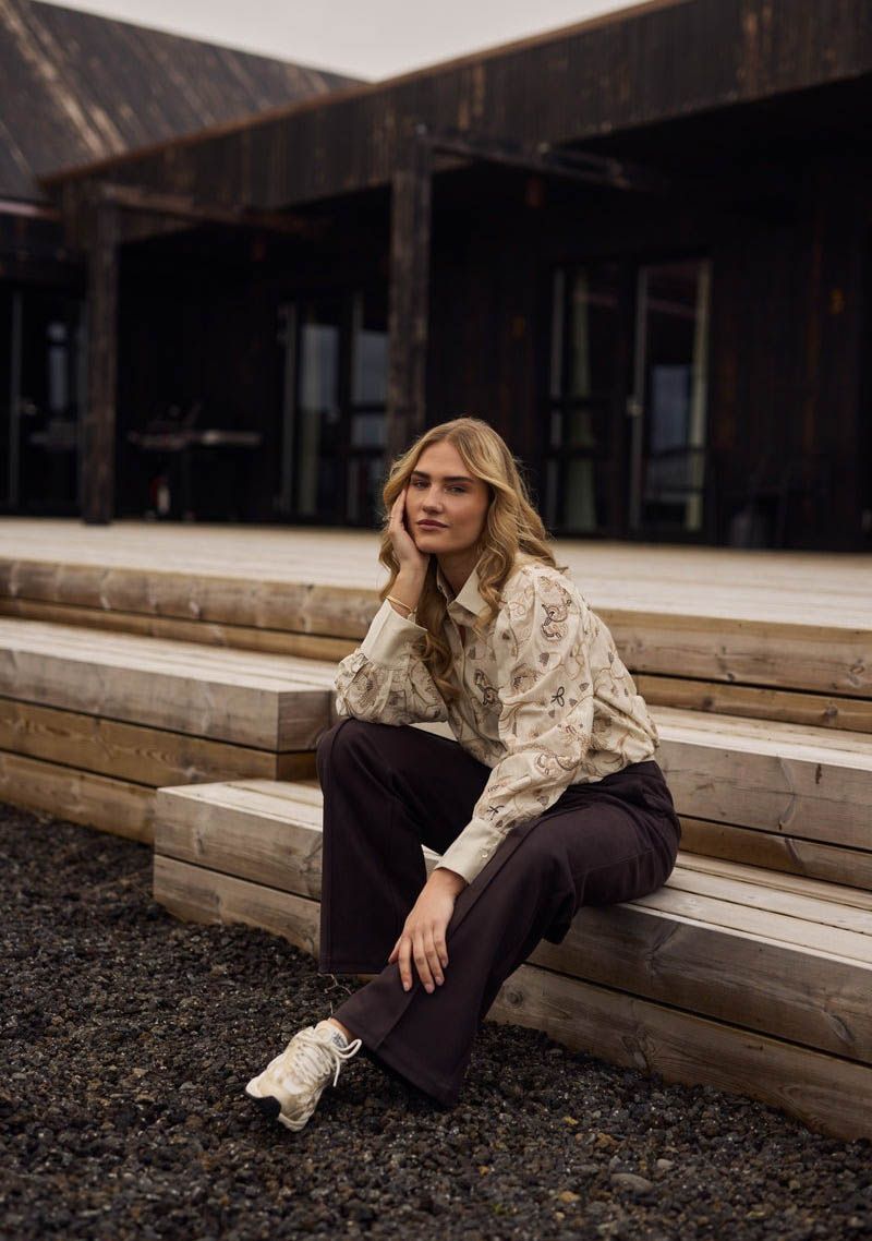 NUKUS WIJDE PANTALON