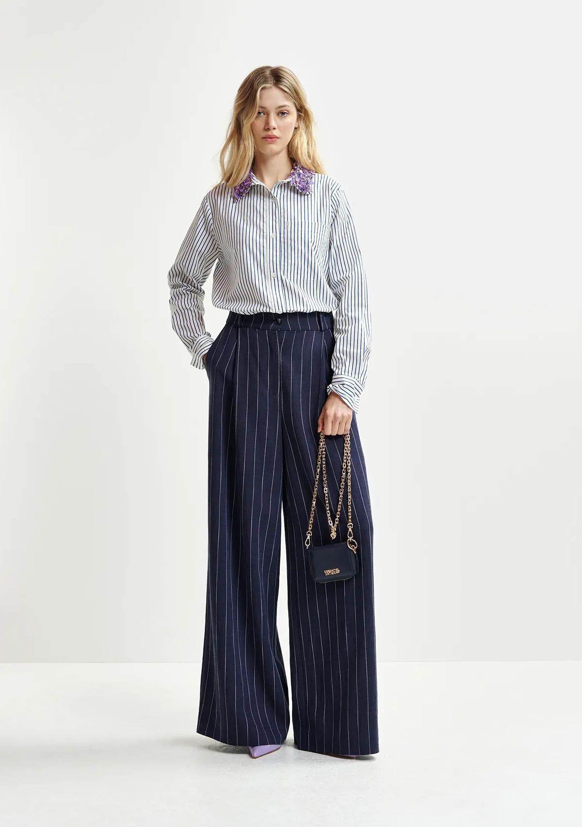 ESSENTIEL ANTWERP WIJDE PANTALON