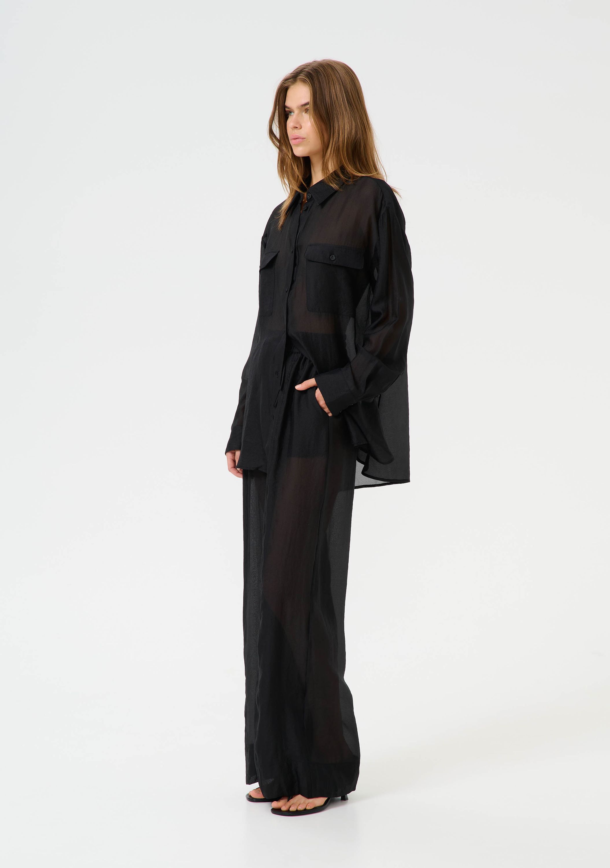 GESTUZ WIJDE PANTALON