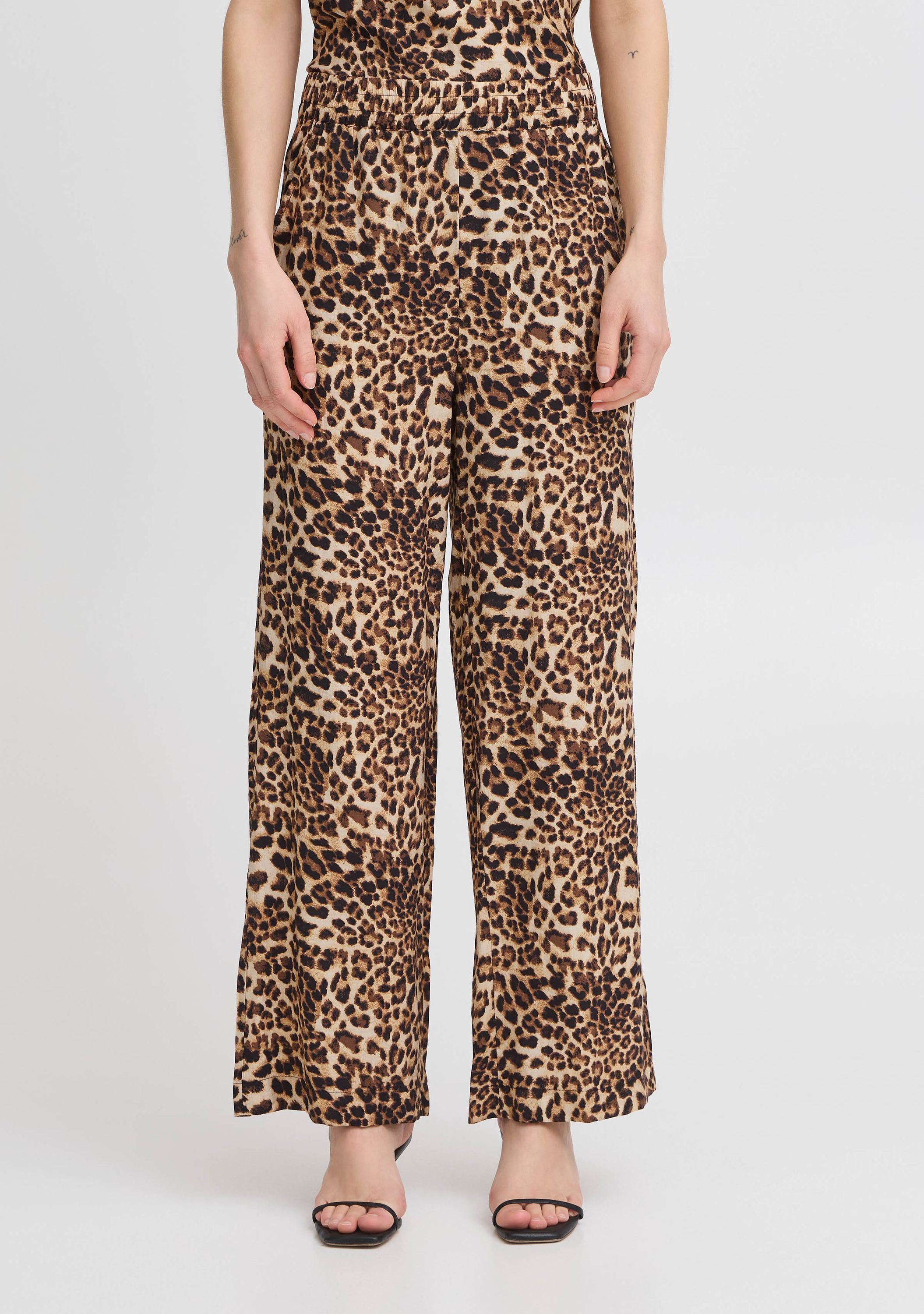 ICHI WIJDE PANTALON