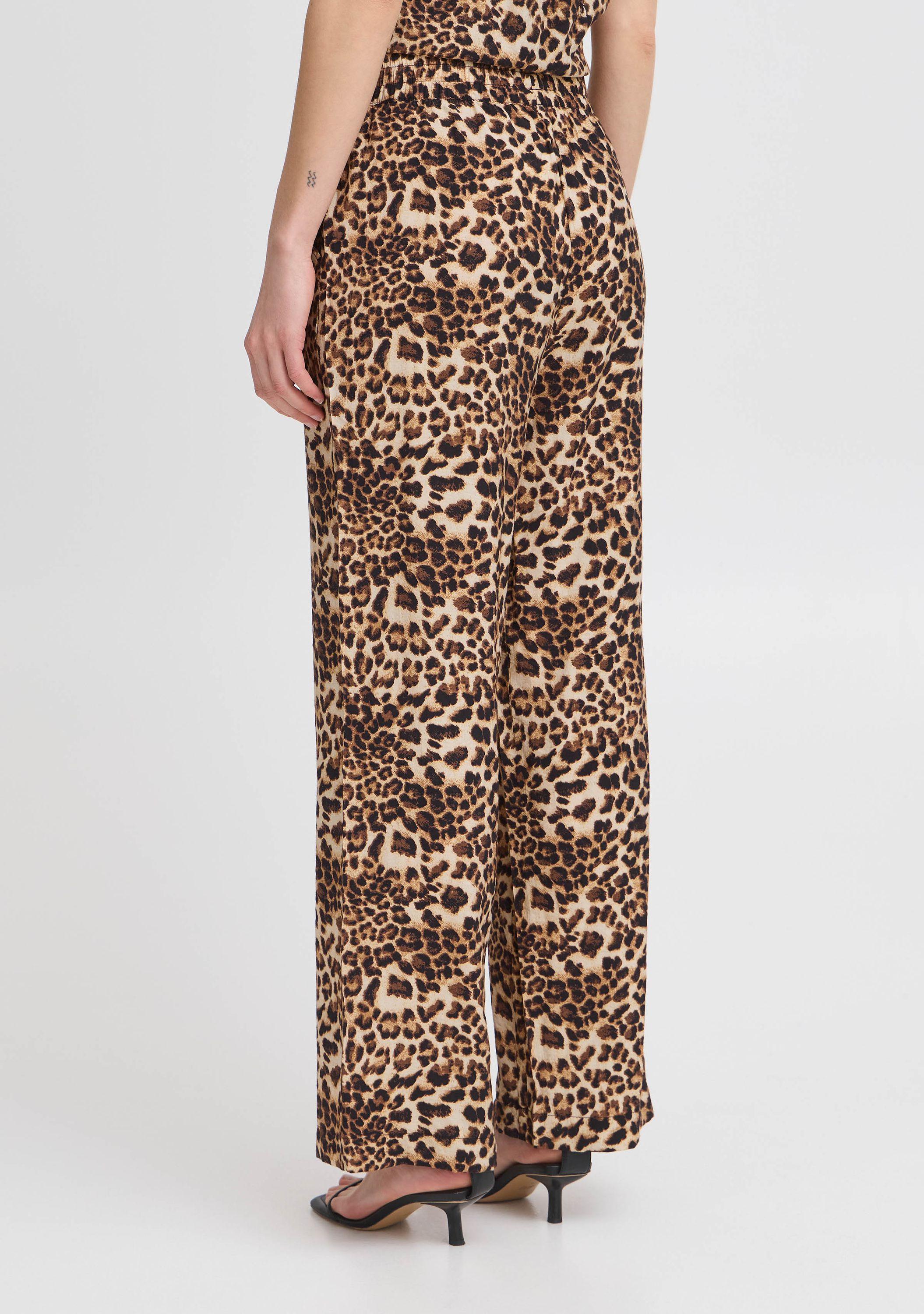 ICHI WIJDE PANTALON