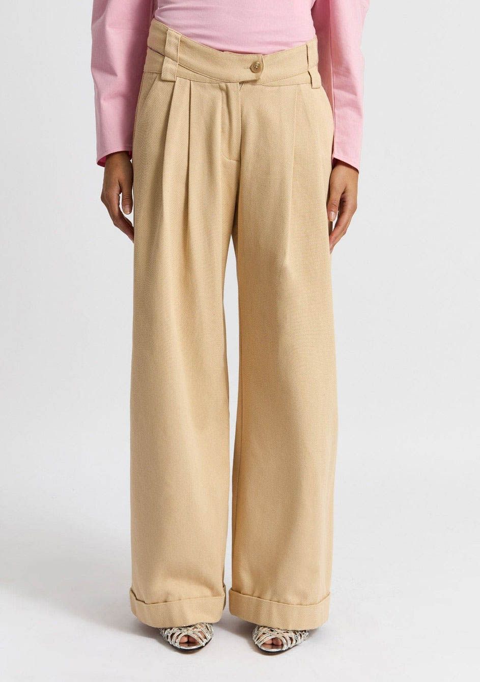 LAAGAM WIJDE PANTALON