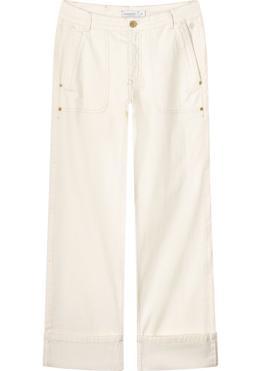 SUMMUM WIJDE PANTALON