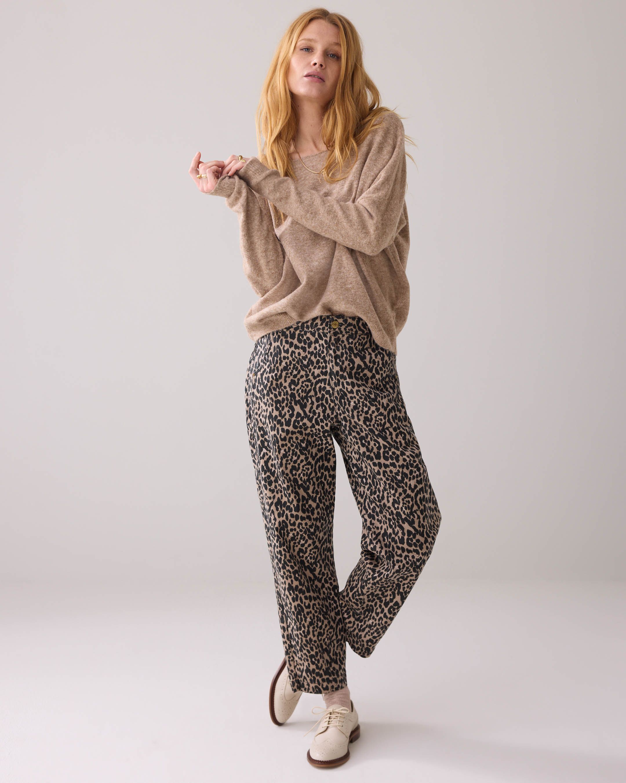 SUMMUM WIJDE PANTALON